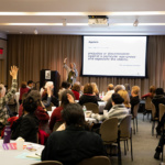 Annie Montgomery facilitates at the 29th Annual LiveOn NY Conference.