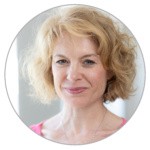 Photo of Annie Montgomery. Annie is caucasian with chin-length blonde hair.